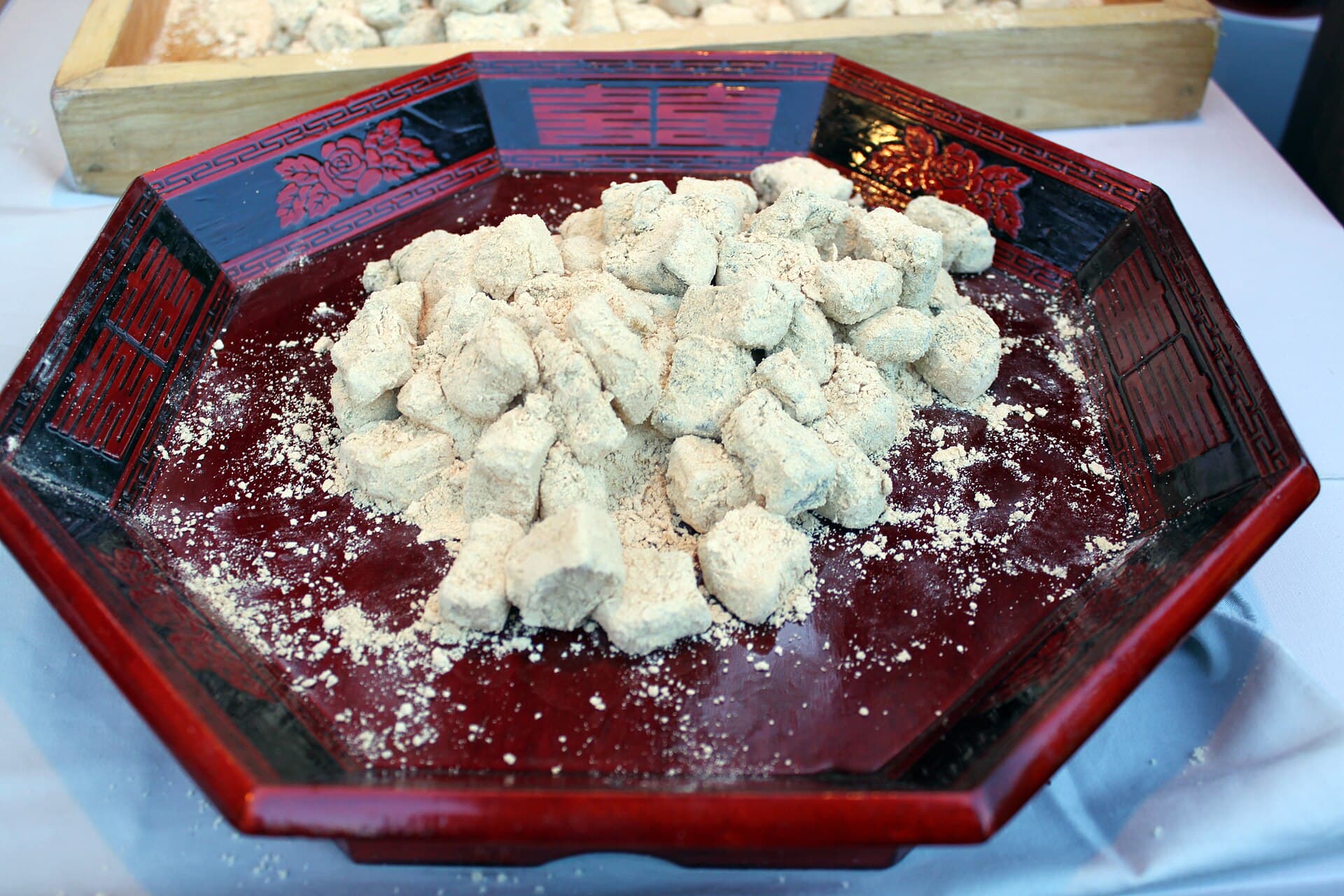 Injeolmi, Korean rice cake coated in roasted soybean powder